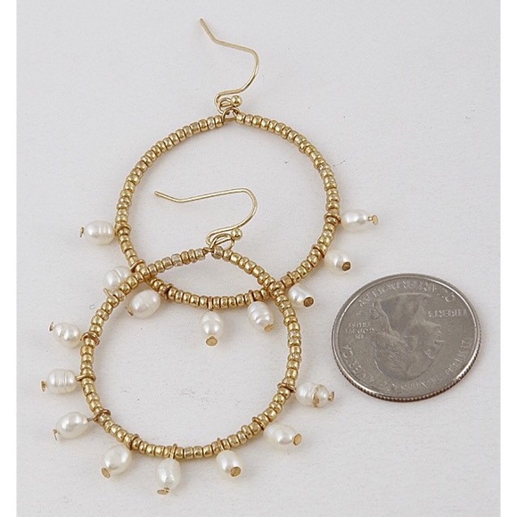 Carmela Pearl Earrings - Picture 2 of 2